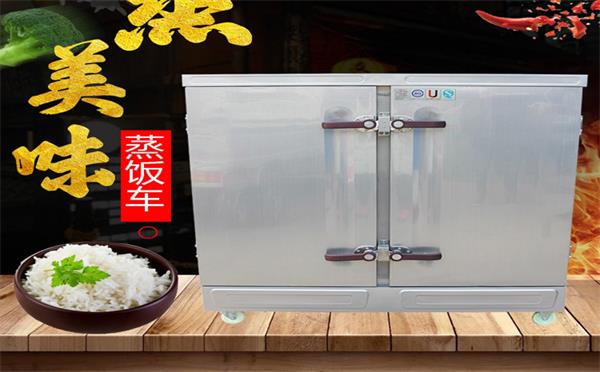 江河湖海鮮廚房設(shè)備商用燃?xì)飧Ｖ蓦p門蒸柜