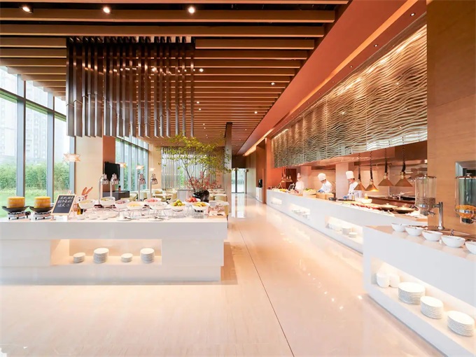 星級(jí)酒店自助餐臺(tái)
